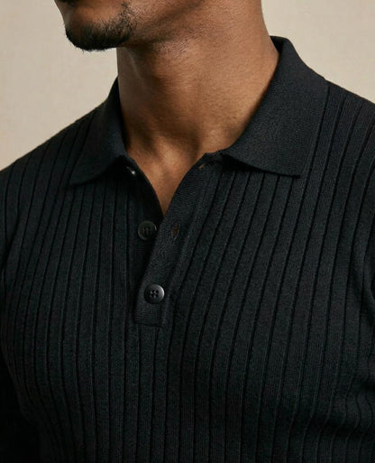 The Alden Ribbed Polo