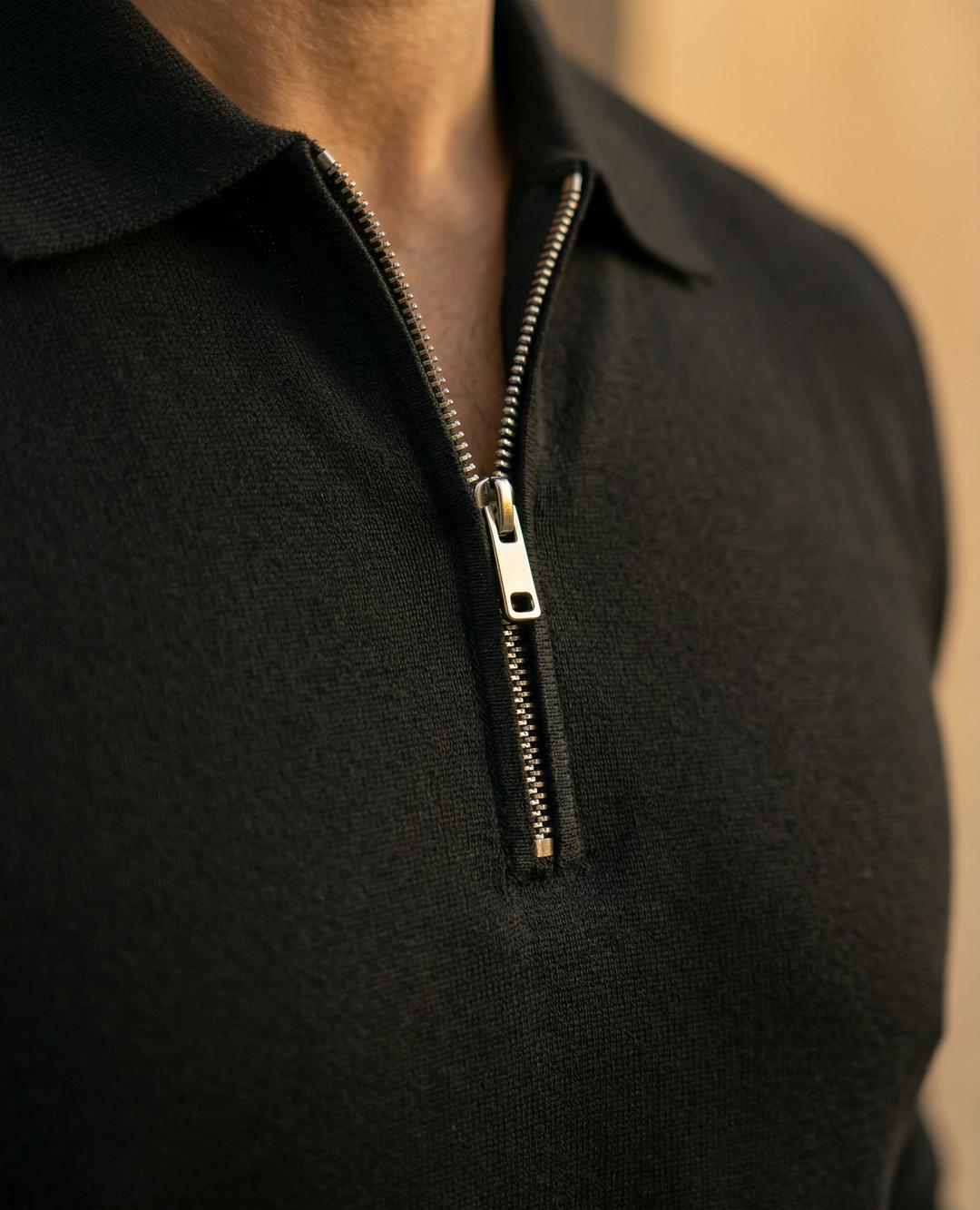 The Kingsley Zip Polo