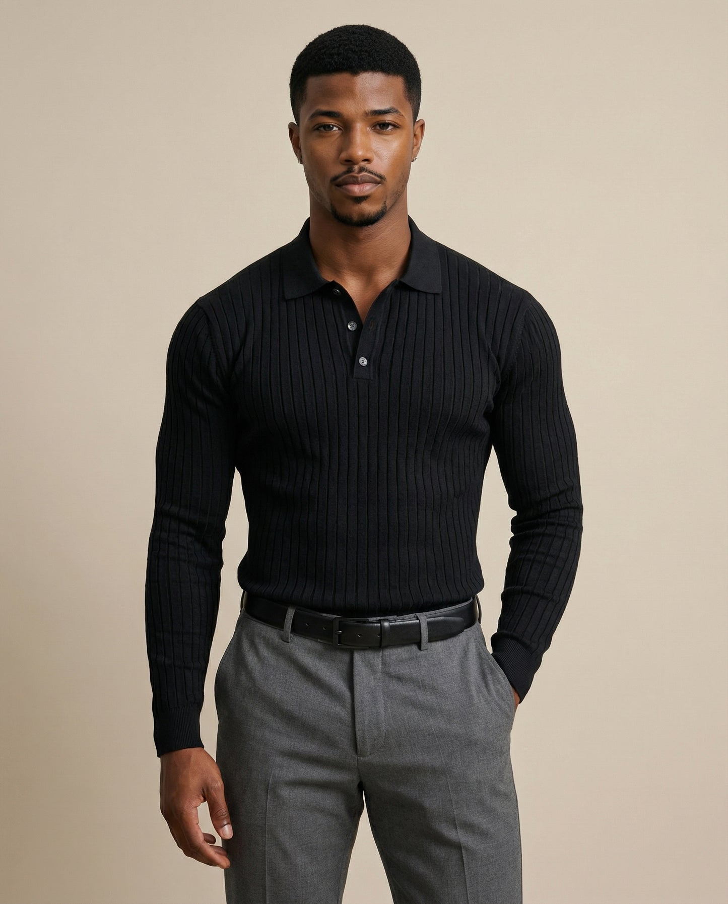 The Alden Ribbed Polo